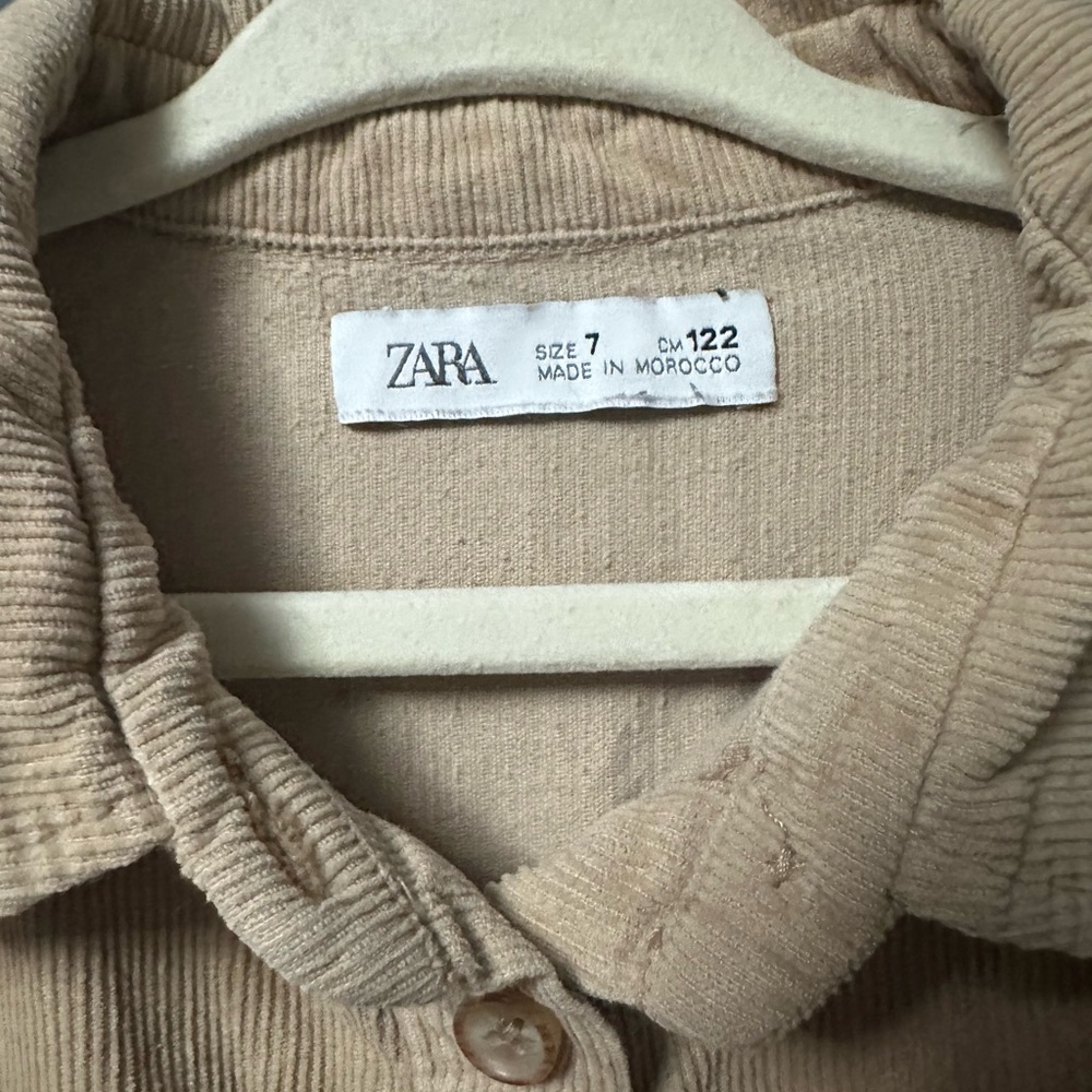 Zara Beige Corduroy Kids size 7